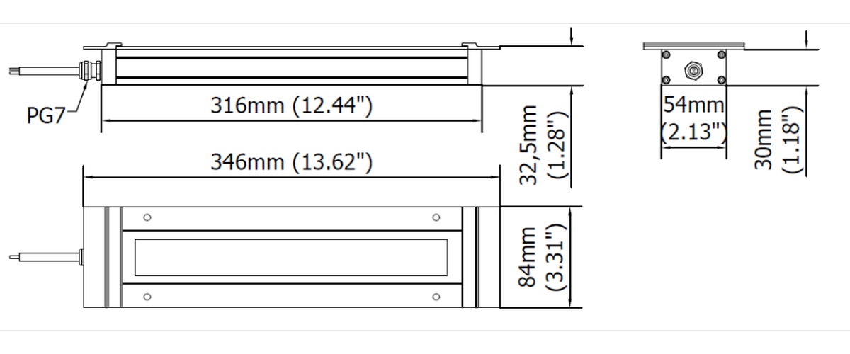 VE0221S01 — Abmessungen