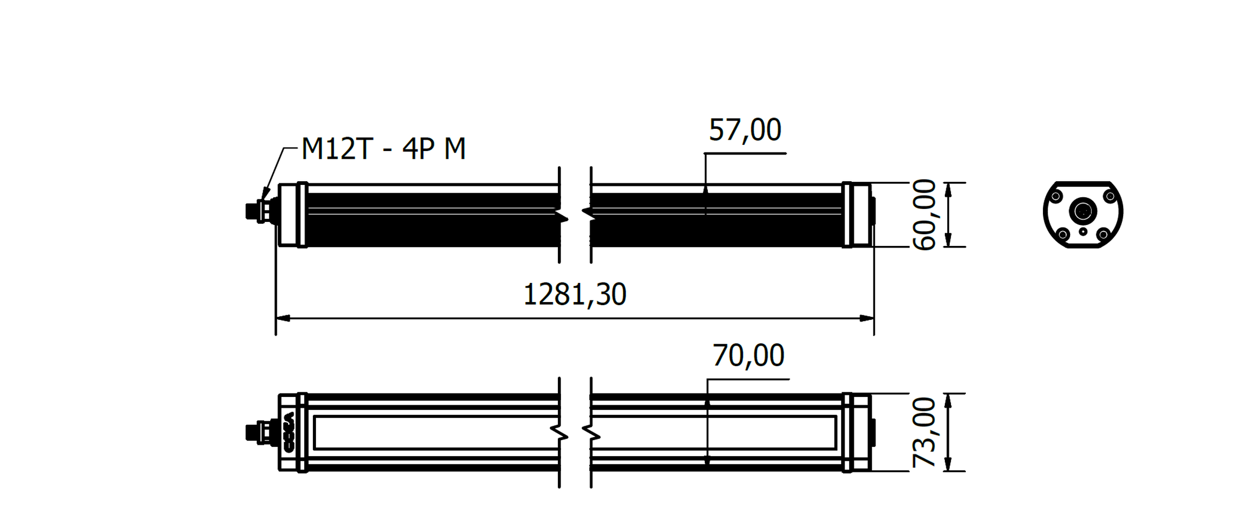 TA1021S02W — Dimensioni