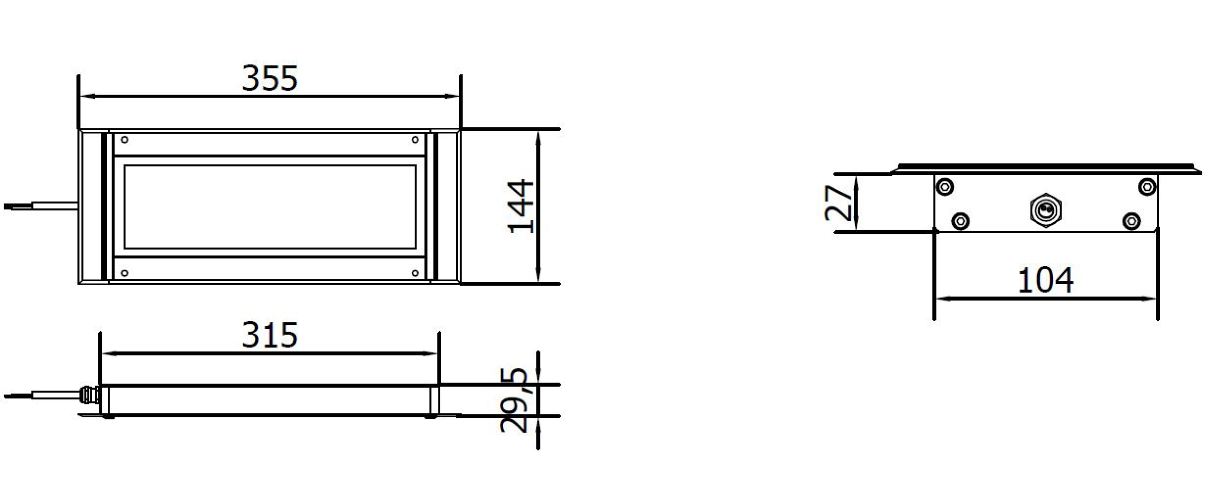 AN0231S01 — Dimensioni