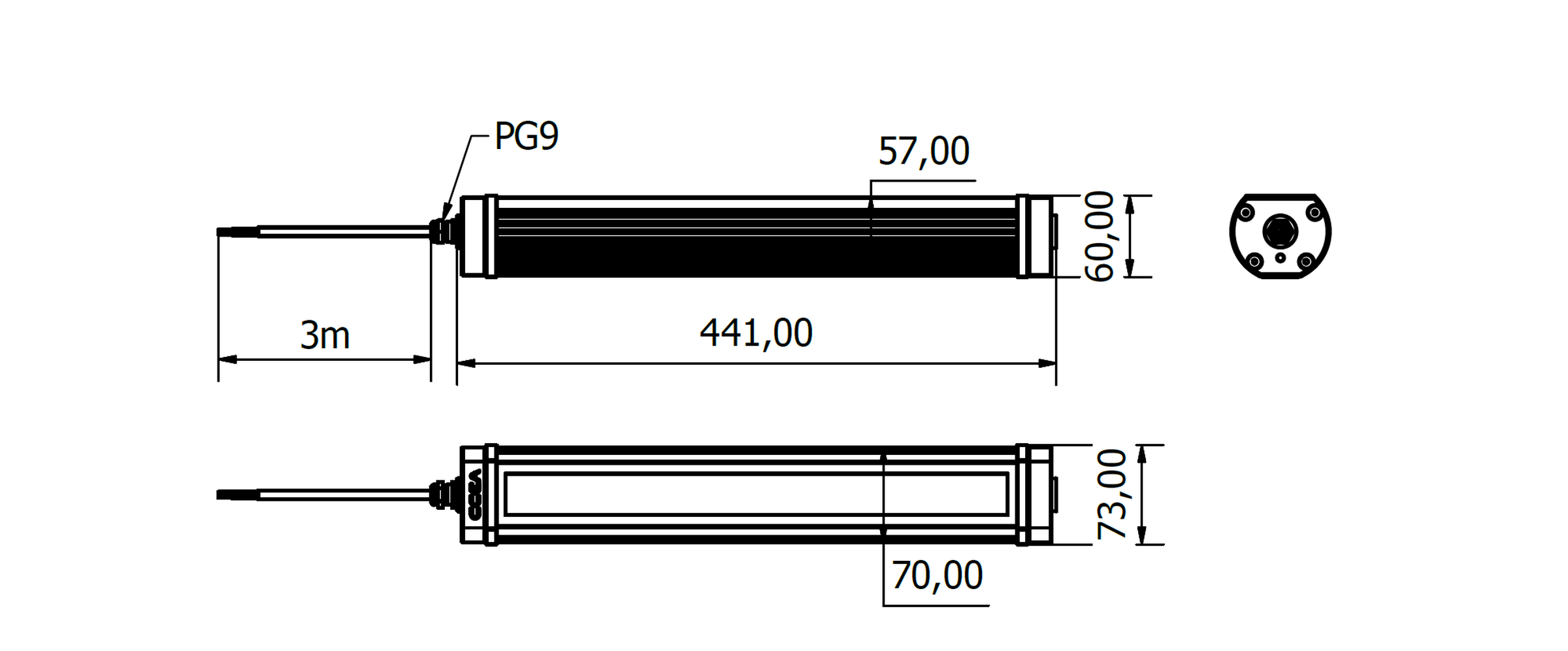 TA0322S02W — Abmessungen
