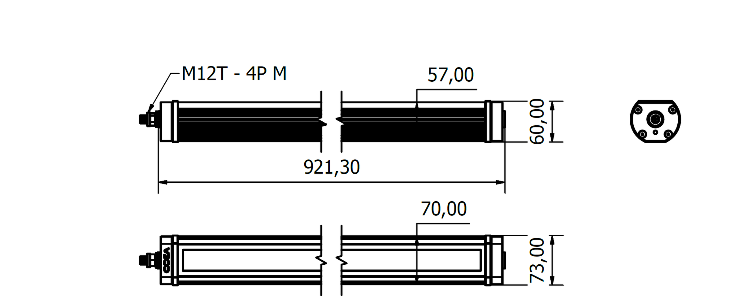 TA0721S02W — Dimensioni