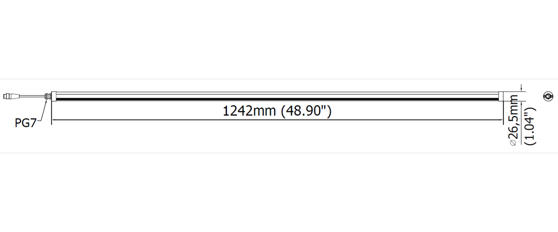TD1221S03 — Dimensioni