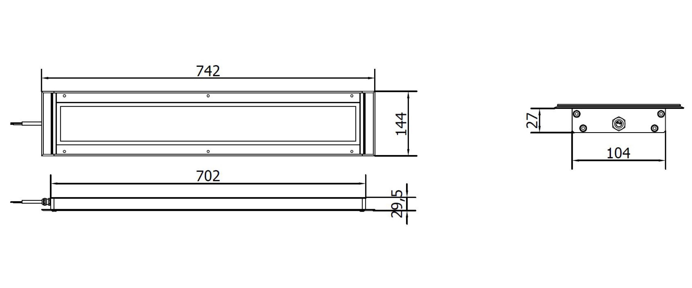 AN0531S01 — Dimensioni