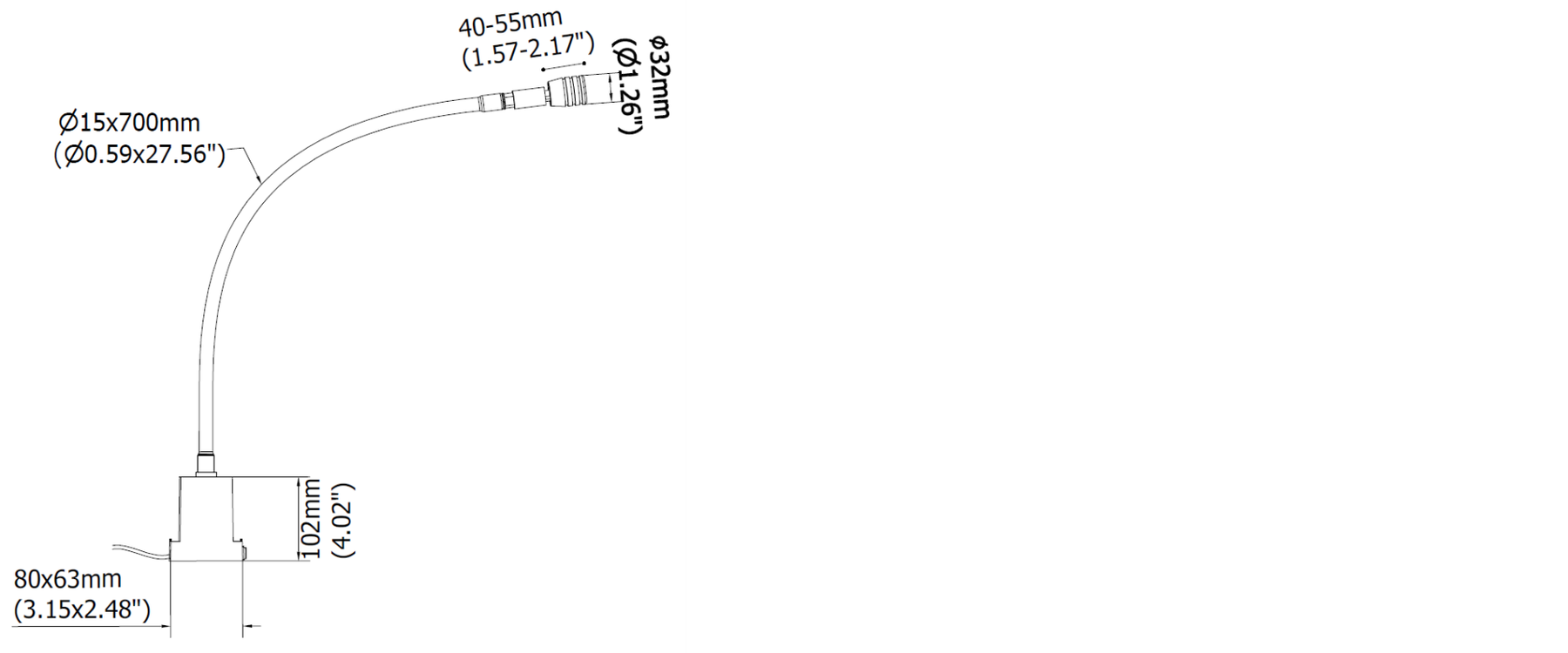 T10122S01 — Abmessungen